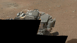 Illustration for article titled First Color 360-Degree Panorama Sent By Curiosity Rover Shows No Sailors Fighting In the Dance Hall